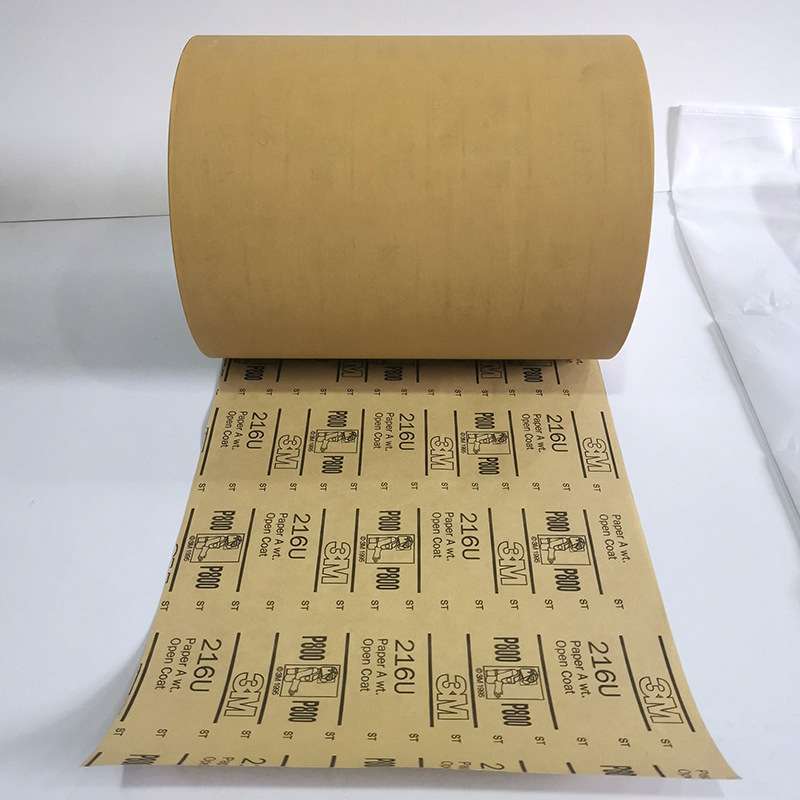 现货 216U砂卷800目砂纸卷背胶打磨砂纸卷 3M金属漆面抛光砂纸