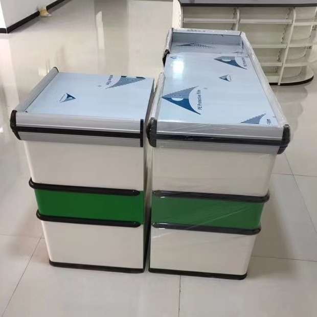 商超收款台大型超市现代简约收银柜台颜色可选择转角收银台