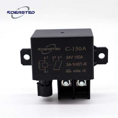 Koersted150A大电流重卡重汽启动继电器可替代Hm150越野叉车12-24