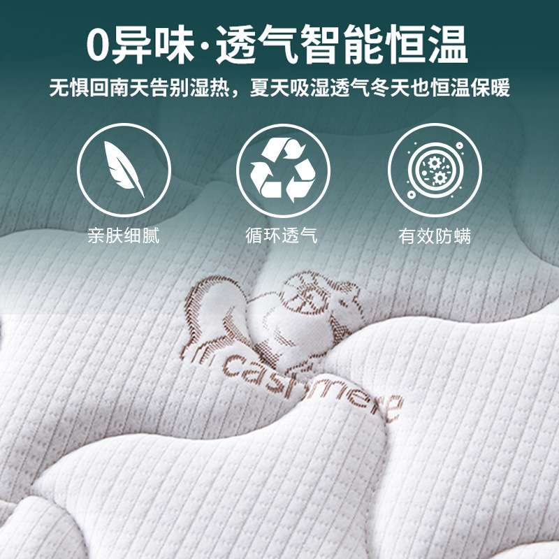席梦思床垫家用软硬两用20cm厚双人1.8米1.5出租房经济型弹簧床垫