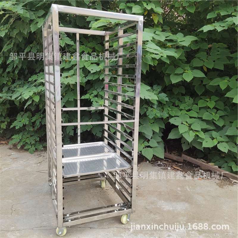馒头蒸房蒸车40*60盘馒头架子车辣椒烘干小推车