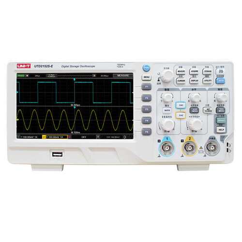 优利德双综示波器UTD2152S-E两路150M数字示波器UTD2102CEX 100M