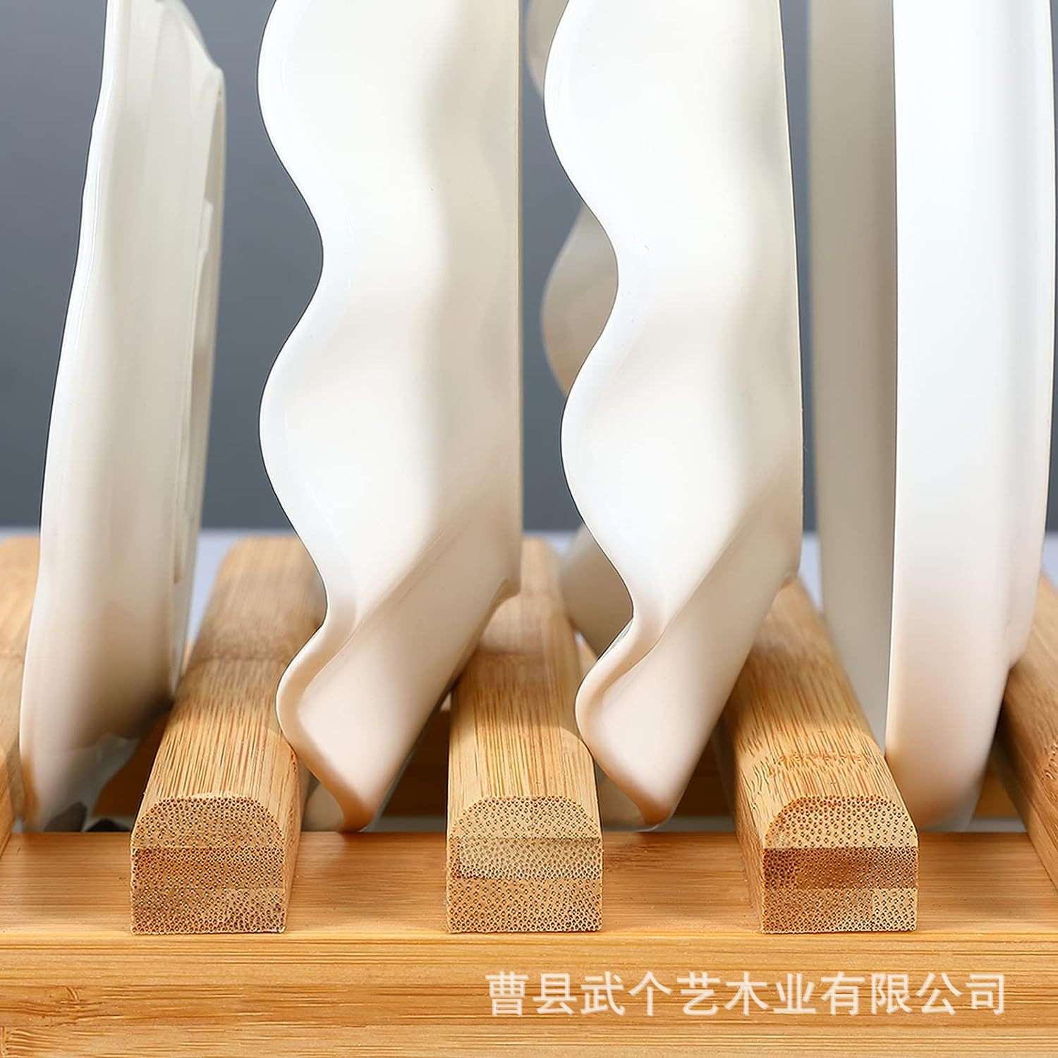 楠竹双层沥水碗架厨房放碗碟盘架子餐具架沥干收纳架置物架