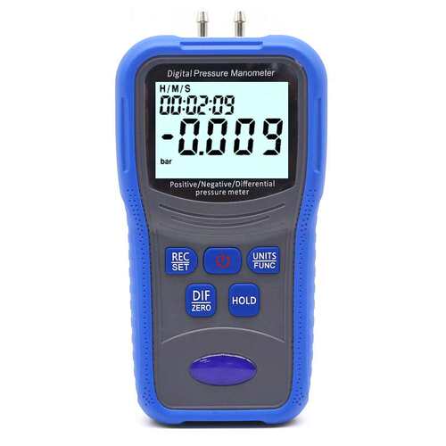 泰克曼 TM510数字压力表手持差压计高精度微压表气压液压负压检测