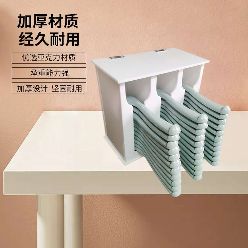 亚克力勺子收纳盒饭店调羹置物架防尘餐厅筷子厨房汤勺沥水架带盖
