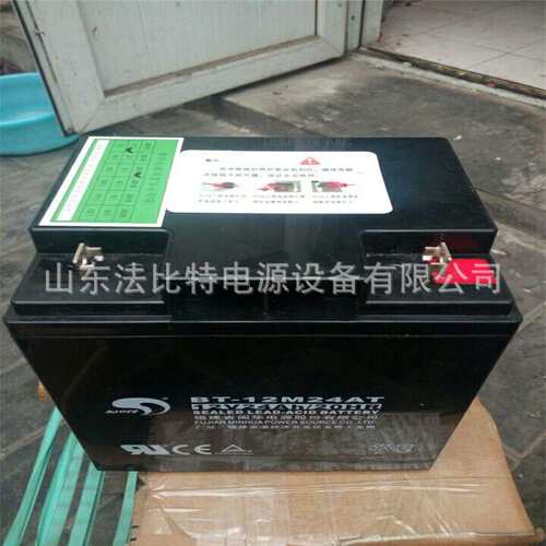 赛特铅酸蓄电池BT-12M24AT应急设备12V24Ah直流屏EPS BT-12M24AT