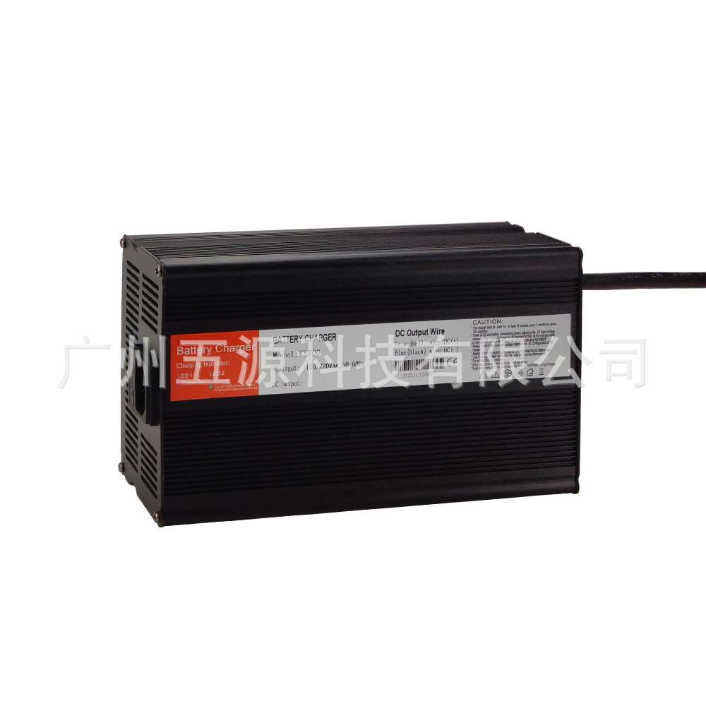 24V lifepo4电池充电器29.2V 22A电动踏板车电池铝壳充电器