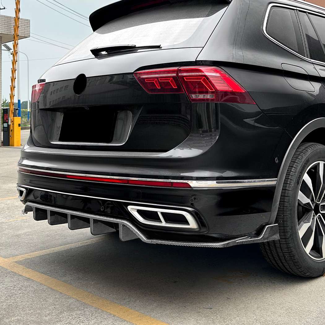 适用大众途观Tiguan MK2.5 Rline 国产版后杠后唇尾唇扰流板改装