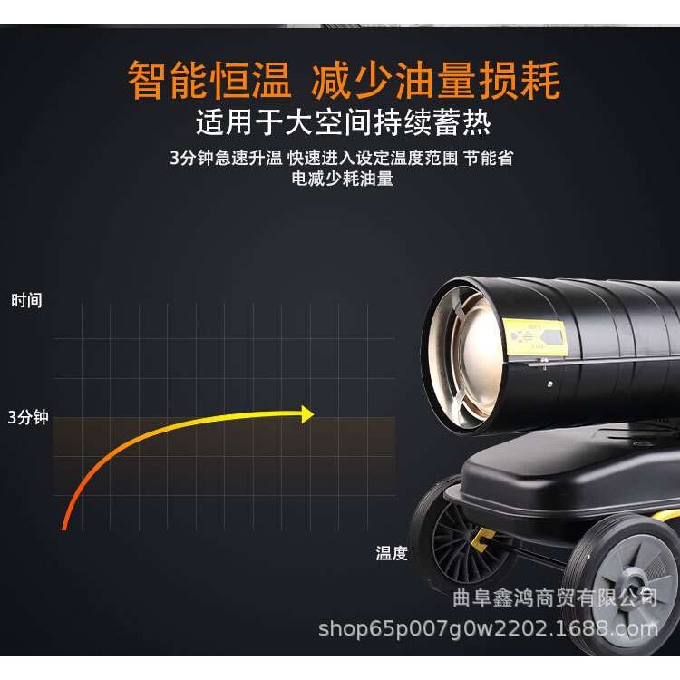 双数显屏暖风机 不锈钢面罩暖风机 风速强劲暖风机