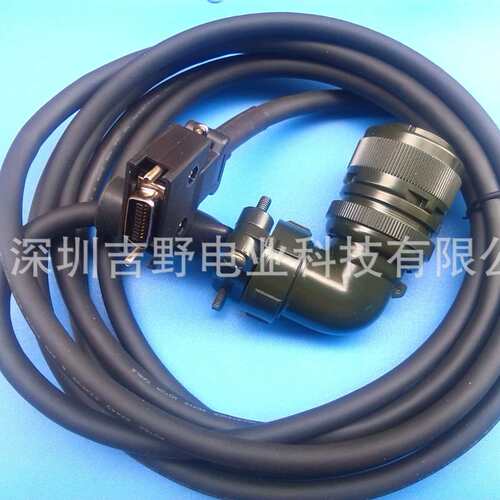 三 菱 伺服电机编码器线MR-J2S CNP3EZ-2P MR-JHSCBL5M-L电缆线