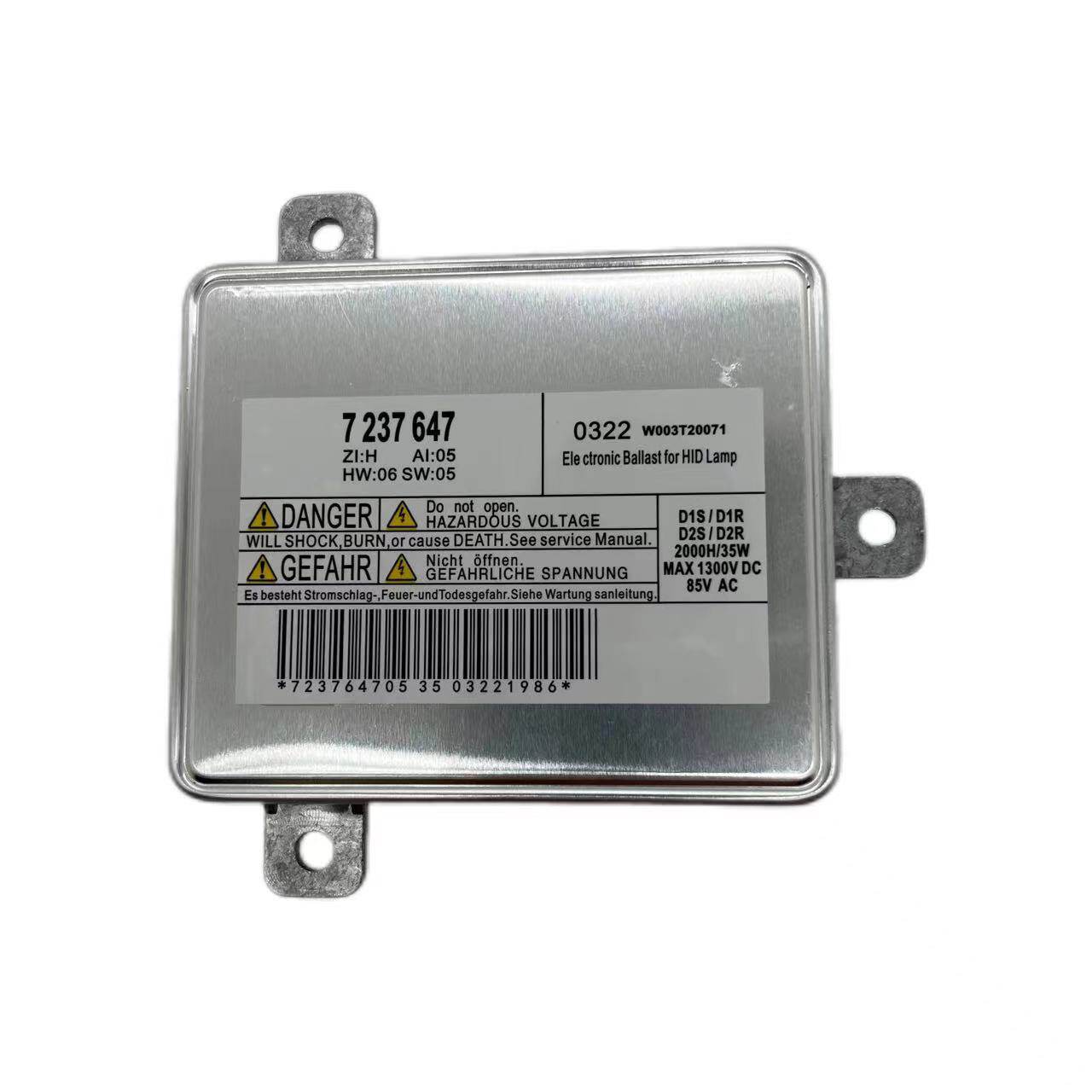 W003T20071原车前大灯D1安定器1系f20f213系E90LCI63117237647