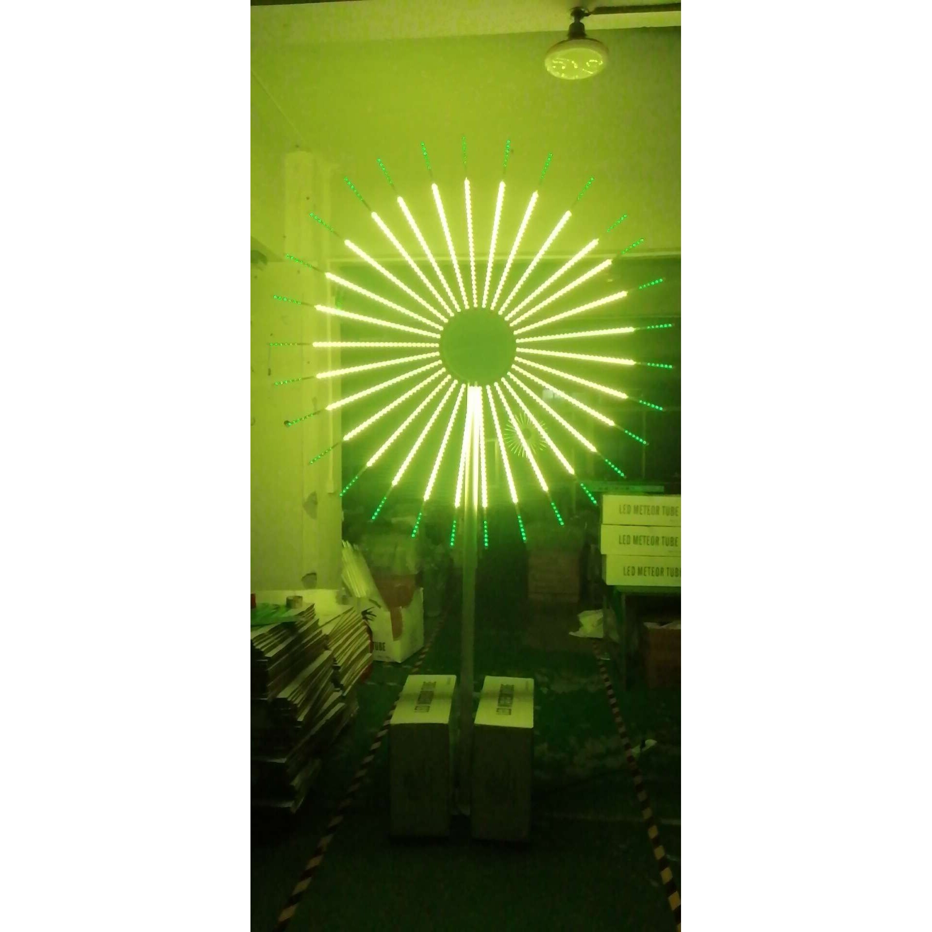 户外景观装饰市政公园街道亮化发光LED数码风车灯流星灯灯灯光秀