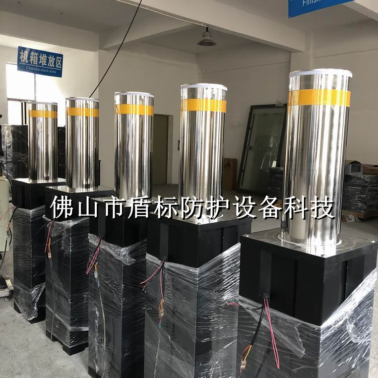 智能遥控停车桩市场进出口拦截车辆伸缩柱浅埋式液压升降防撞路障