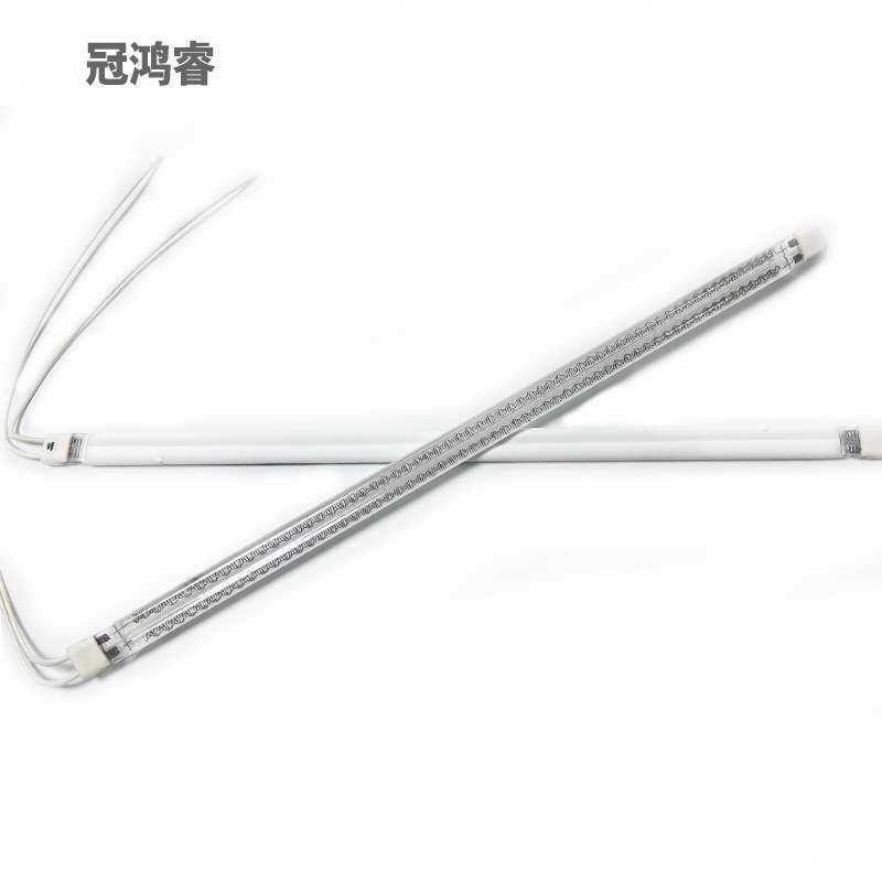 双管红外线加热灯560MM半涂白水性喷墨加热管4KW角丝红4000W IR灯