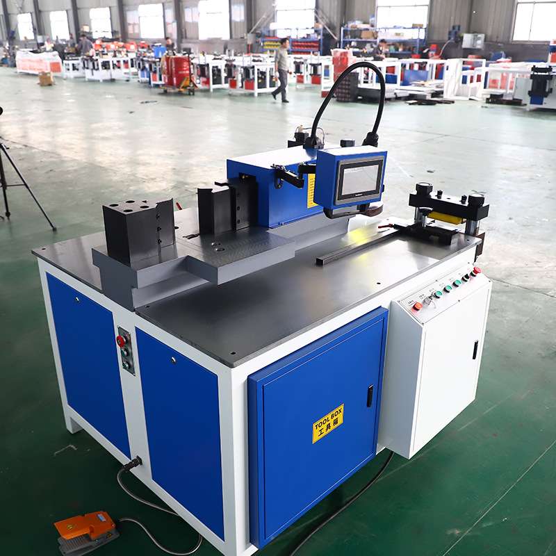 转塔式母线机济南振捷母线加工机厂家ZMXK303母线机铜排加工机