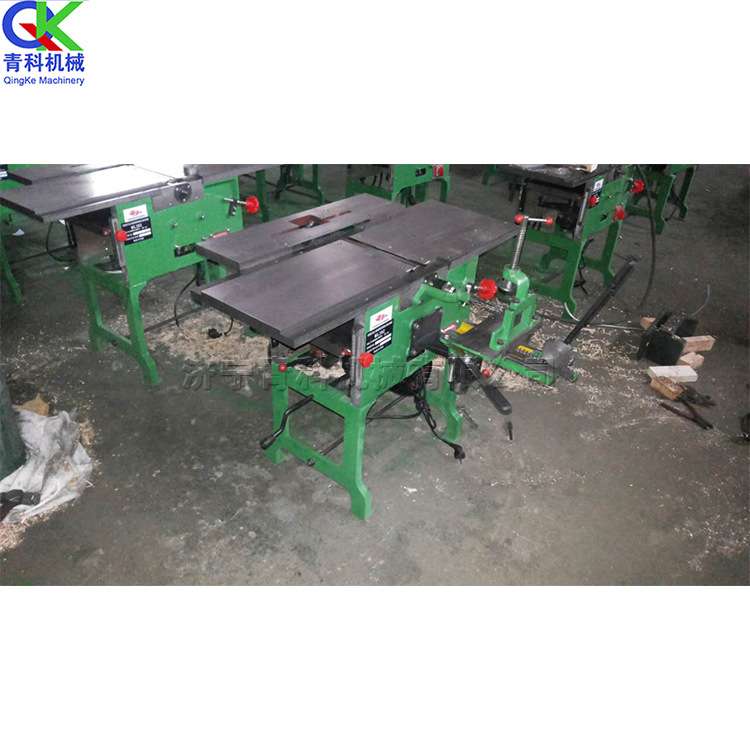 木工机械台刨 小型木材三合一刨床 台锯电钻平刨一体机