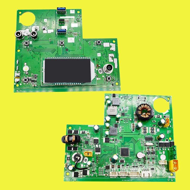 储能电源DC控制面板pcba电路板户外移动储能显示板pcba方案开发