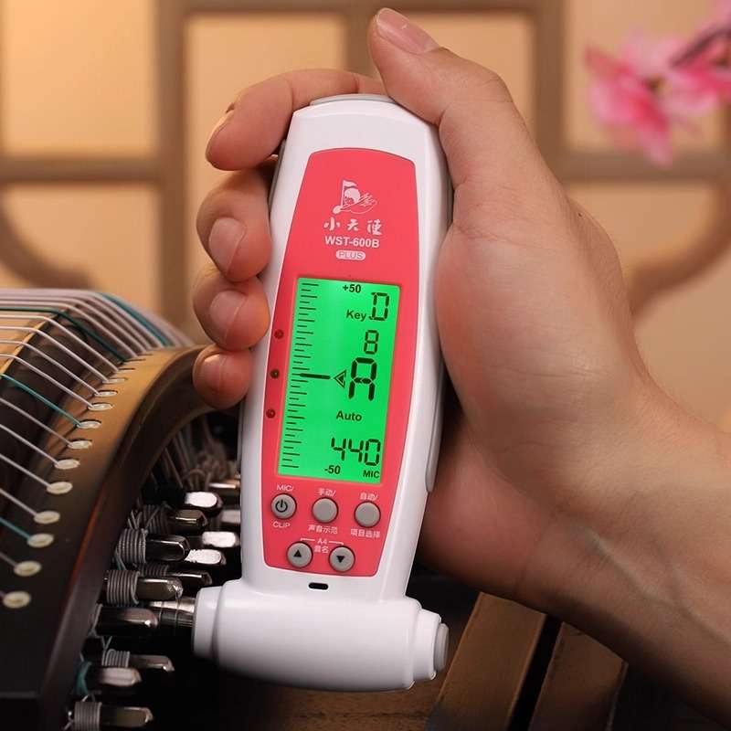 小天使WST-600B古筝校音器小巧便携大屏清晰矫音器调音器乐器配件