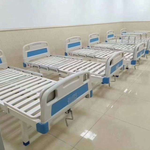 ABS床头方管单摇床病床疗养护理床面单摇家用起背多功能升降抬腿