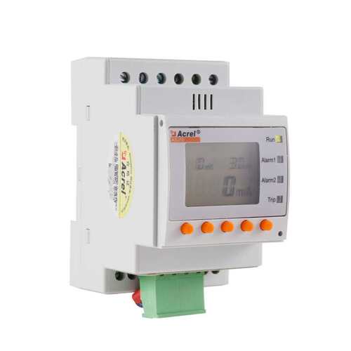 安科瑞ASJ10L-LD1A可编程剩余电流动作继电器 液晶显示 导轨安装
