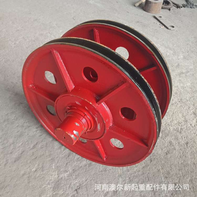 可加工 导绳轮 铸钢滑轮 热轧滑轮片 船用滑轮组  型号齐全