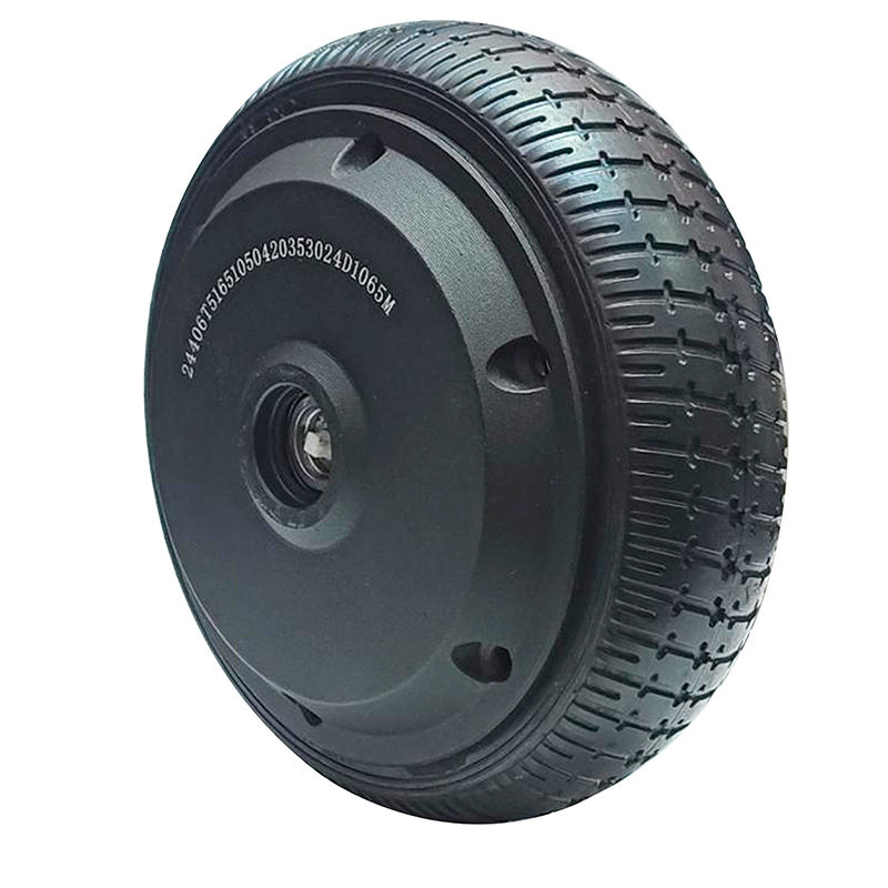 FomaTrade6寸半直径165胎宽45单边D字压轴48V改编码器款轮毂电机