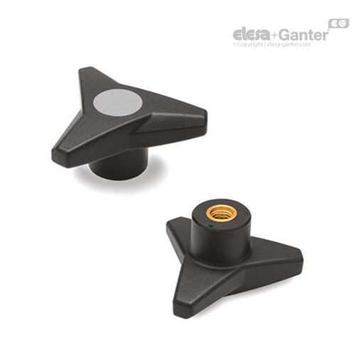 Elesa Ganter伊莉莎冈特 VB.839 三臂旋钮 高科技聚合体