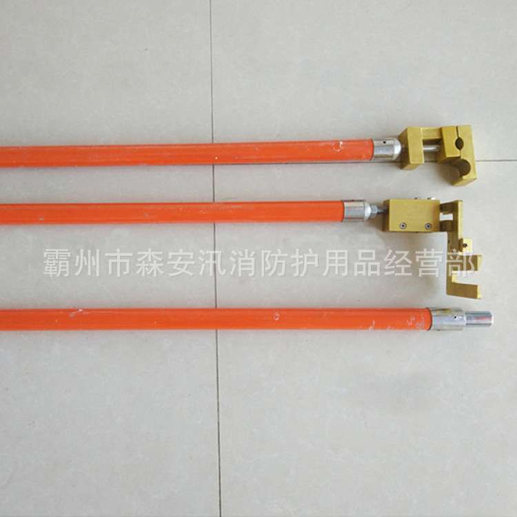 2.5米并沟线夹安装工具断接引线组合工具杆临时搭头线夹操作杆