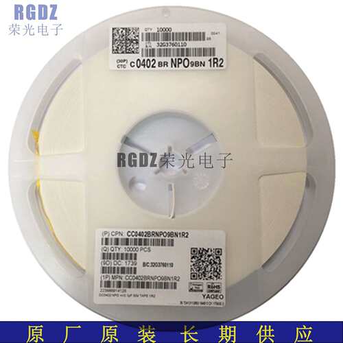 原装国巨电容 CC1206KKX7R9BB105 1206 105K 1UF 1000NF X7R 50V