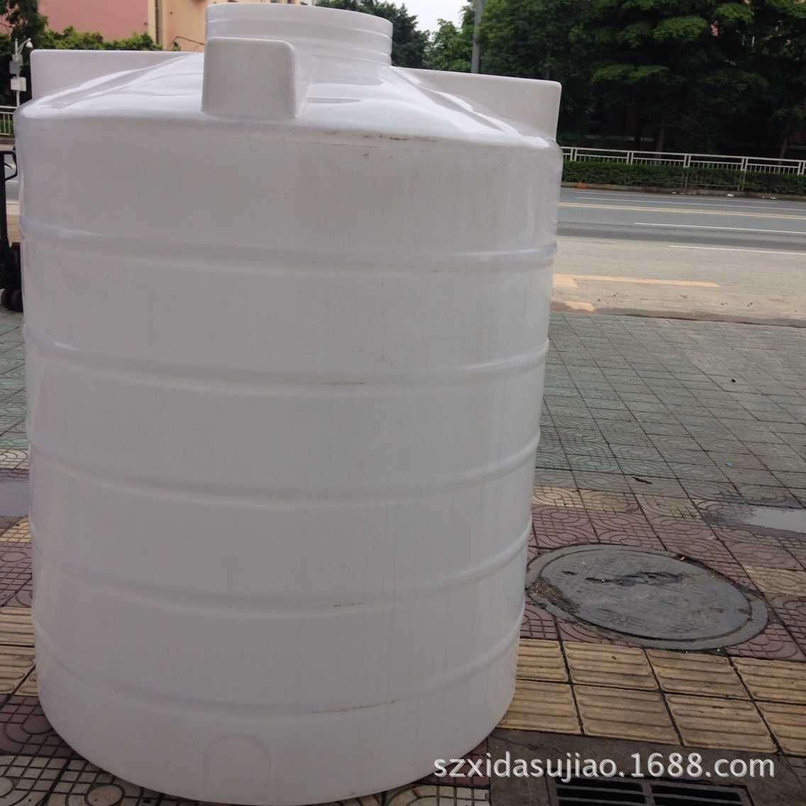厂家 2000L 耐酸碱罐塑胶水塔 工地塑料桶塑料水桶