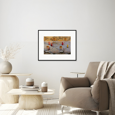 YELLOW KORNER法国原装进口《Women In The Stairs II》装饰画