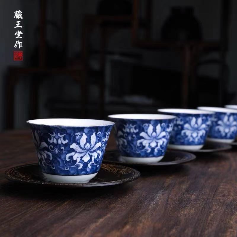 日式铸铁杯垫金属茶杯垫壶承杯托茶垫茶道功夫茶具配件5个装