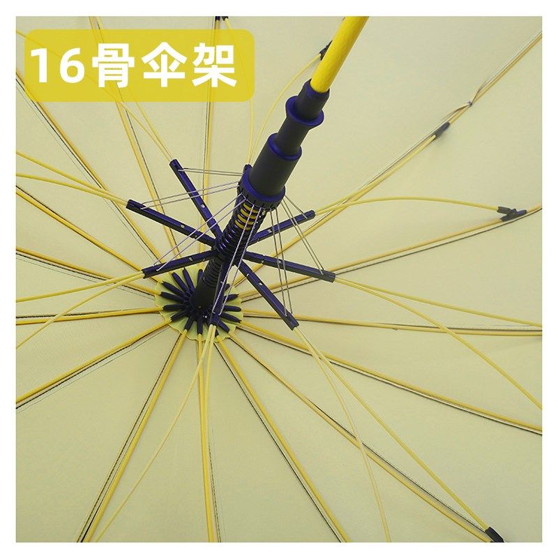 防水套雨伞长柄三人自动加大号抗风暴雨专用伞双层直柄带伞套定制
