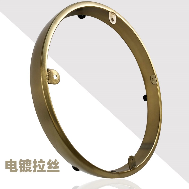 不锈钢沙发底座单人沙发底圈圆形方形茶几底垫轻奢五金配件南瓜圈