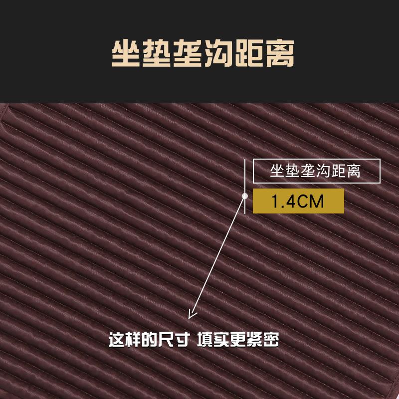汽车坐垫夏季凉垫单片透气四季用荞麦壳座垫三件套后排座椅屁屁垫
