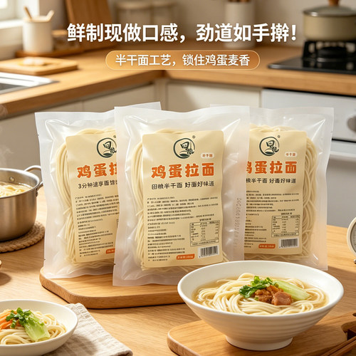 囧粮鸡蛋拉面120g独立装速食
