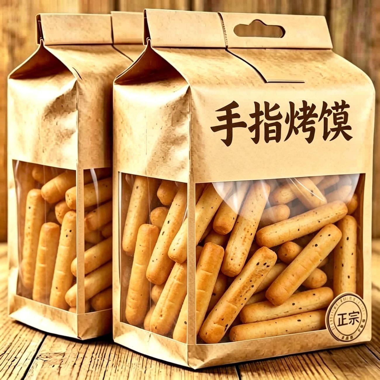 山西特产纯碱烤馍棒酥脆饼干