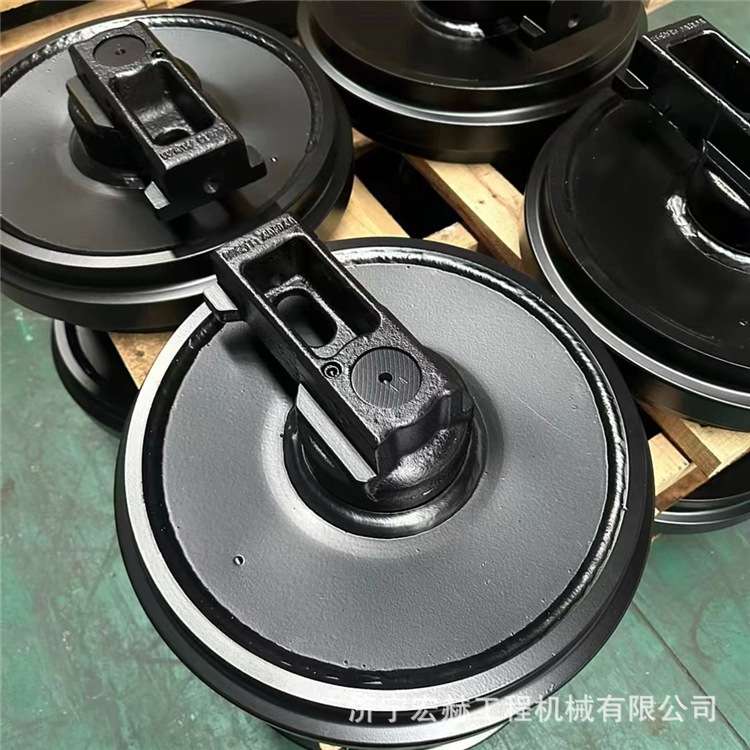 挖掘机底盘件JCM924履带板 连杆 马拉头 引导轮 加厚 零售