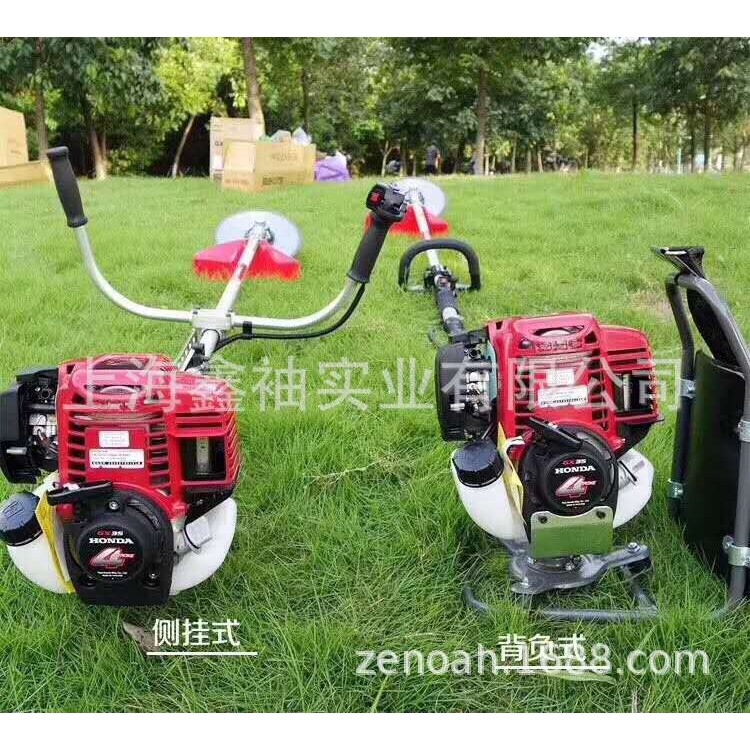 GX35四冲程软轴背负式割草机大功率园林割灌机草坪除草机