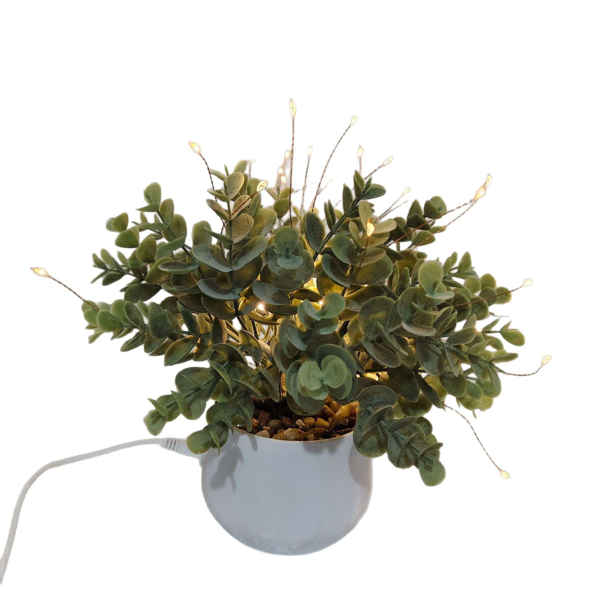 仿真植物厥叶扎束波斯叶把束草 北欧家居样板间插花办公室花束绿