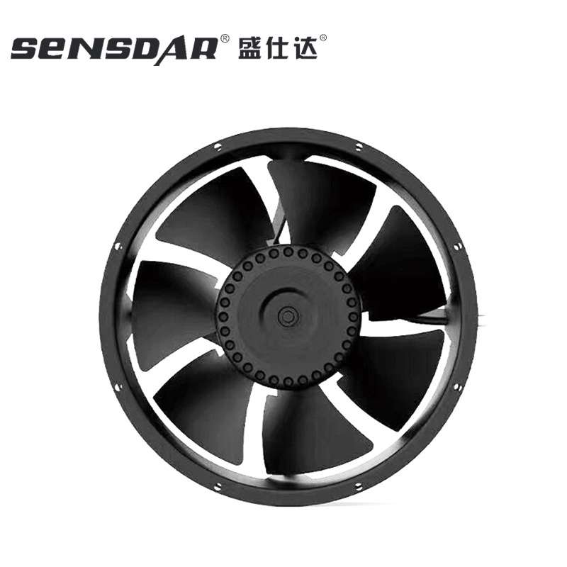 厂家直供DC12v24v直流双滚珠静音轴承散热风扇 防水耐高温风机