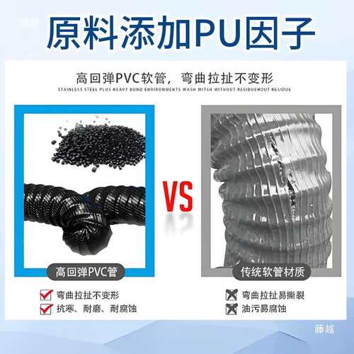 洗地机吸污排污放水管YZX2X4高云凯驰坦能爱瑞特X5配件