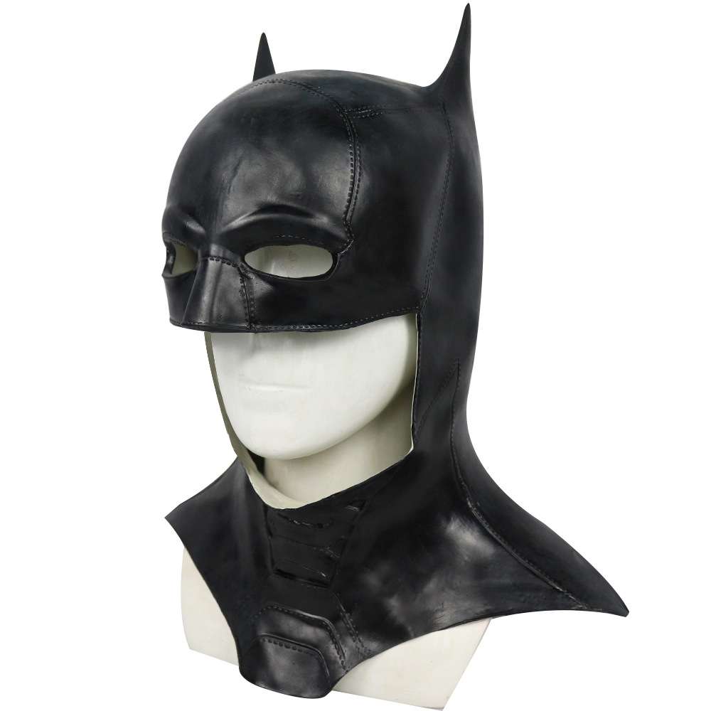 2022蝙蝠侠面具The Batman万圣节新款乳胶头套Cosplay周边道具