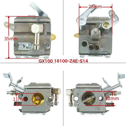 跨境 GX100U HDA234 carburetor GX100 16100-Z4E-S14 化油器