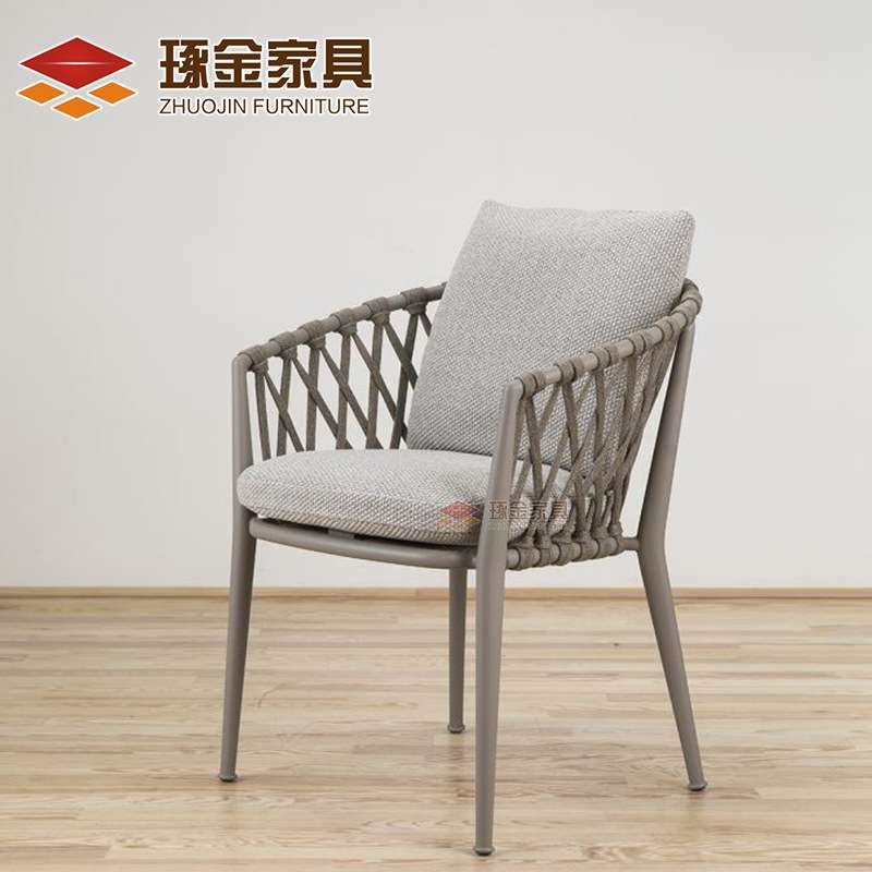 户外藤编餐桌椅组合休闲编藤桌椅室外花园庭院露台阳台三件套藤椅