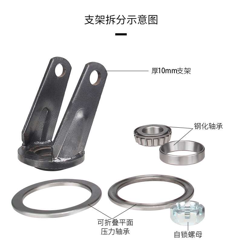 加重脚轮16寸15吨万向轮pu刹车轮重型3吨8寸聚氨酯承重轮12寸10寸