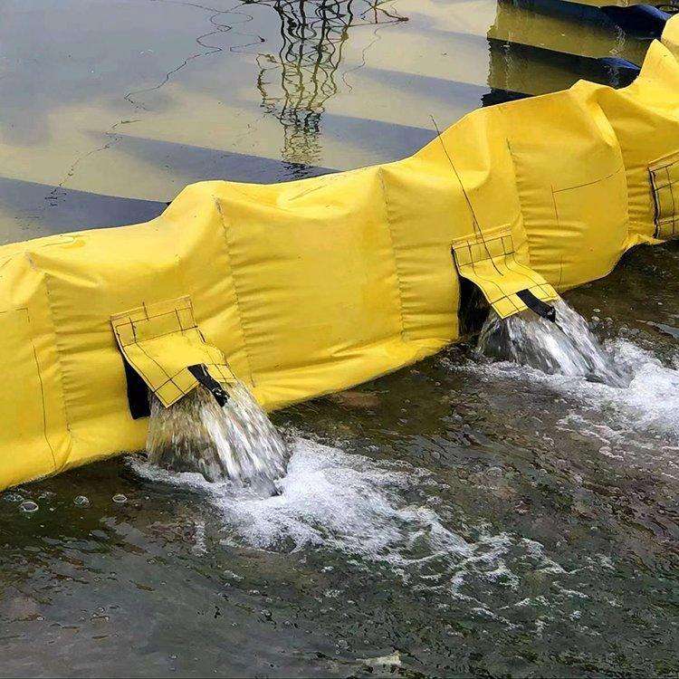 移动PVC软体水坝隧道涵洞低洼场所挡水堤坝防汛应急河岸围堰