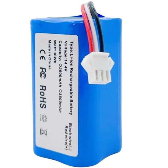 4S1P 14.8V 3500mAh Ropo Glass2机器人真空吸尘器可充电池组