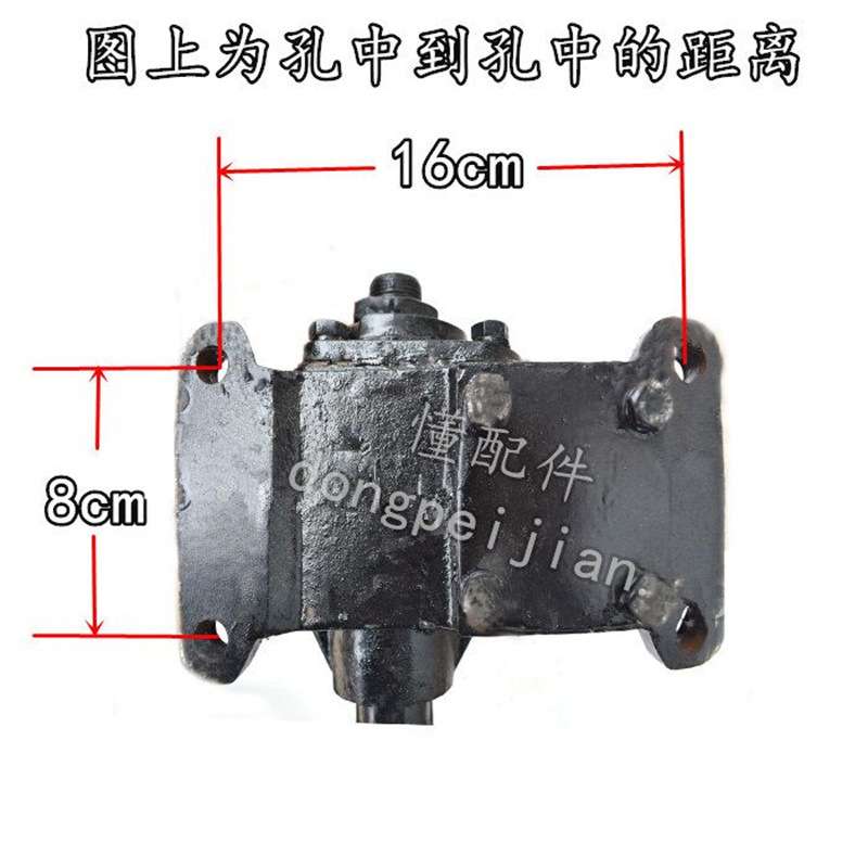 农用三轮车方向机转向器时风五征方向盘涡轮式方向器总成转弯拐弯