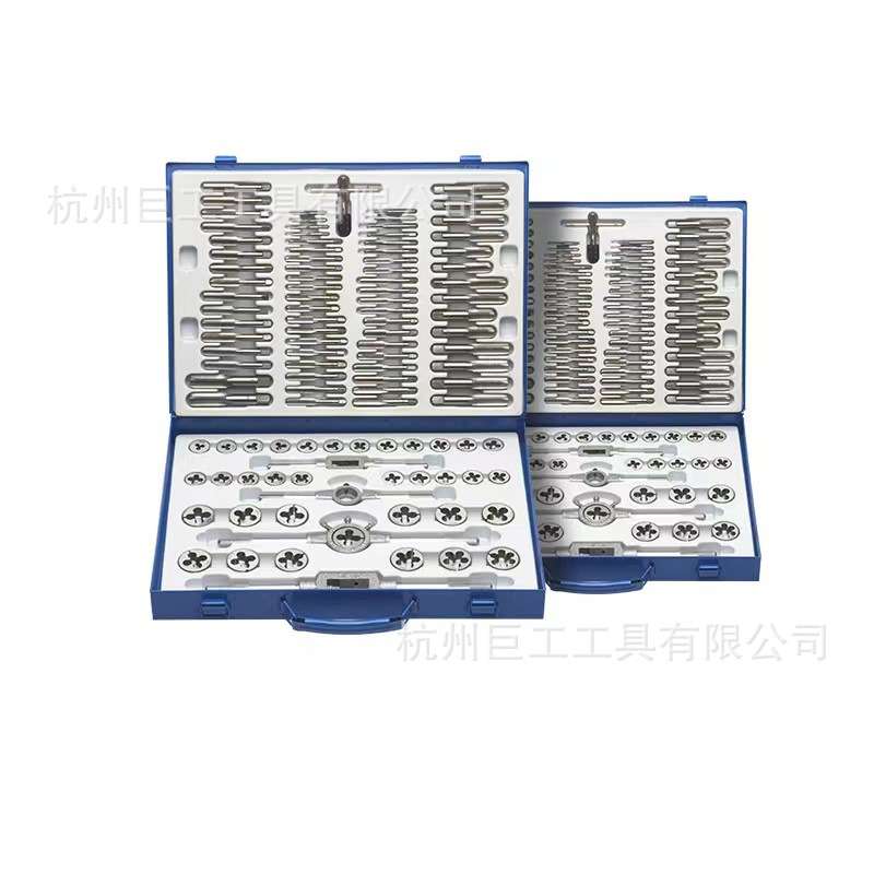 厂家110件套丝锥板牙套装110PC公制丝攻组套 110合1 公制